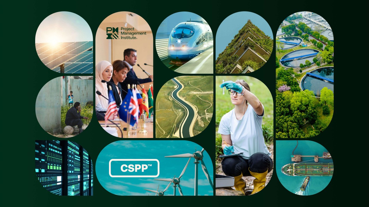 CSPP™ credential by Project Management Institute — sustainable project delivery across sectors